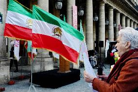Demo to support Resistance Fighters of Iran in Paris