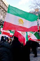 Demo to support Resistance Fighters of Iran in Paris