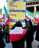 Demo to support Resistance Fighters of Iran in Paris