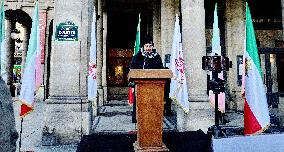 Demo to support Resistance Fighters of Iran in Paris