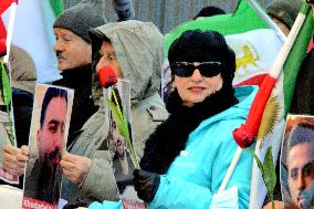 Demo to support Resistance Fighters of Iran in Paris