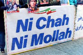 Demo to support Resistance Fighters of Iran in Paris