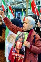 Demo to support Resistance Fighters of Iran in Paris