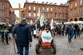 Action By The Inter-Union Group Of Farmers In Toulouse
