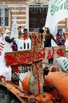 Action By The Inter-Union Group Of Farmers In Toulouse