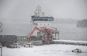 Cable break in the Gulf of Finland - Fitburg ship
