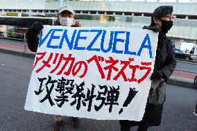 Protests Against US Capture Of Maduro - Japan