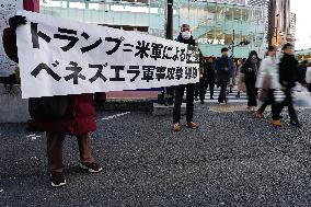 Protests Against US Capture Of Maduro - Japan