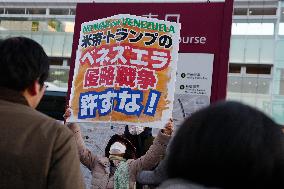 Protests Against US Capture Of Maduro - Japan