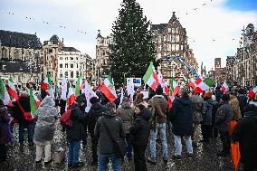 Gathering for Iran in Amsterdam