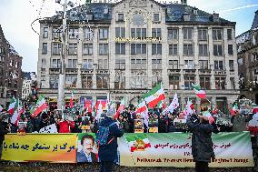 Gathering for Iran in Amsterdam