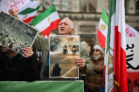 Gathering for Iran in Amsterdam