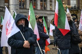 Gathering for Iran in Amsterdam