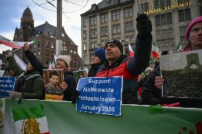 Gathering for Iran in Amsterdam