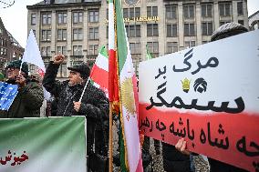 Gathering for Iran in Amsterdam