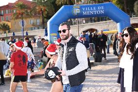 Louis Sarkozy in Menton For New Year’s Day Dip - France