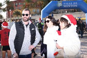Louis Sarkozy in Menton For New Year’s Day Dip - France