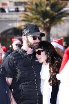 Louis Sarkozy in Menton For New Year’s Day Dip - France
