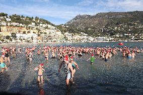 Louis Sarkozy in Menton For New Year’s Day Dip - France