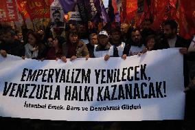 Istanbul Protests Against US Capture Of Maduro - Turkey