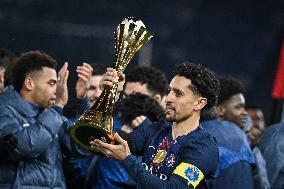 PSG celebrates the Intercontinental Cup at Parc des Princes - FA