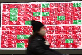 Tokyo stocks surge in morning