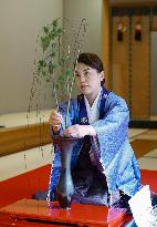 New Year flower arrangement event