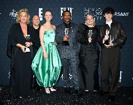 31st Annual Critics Choice Awards - Pressroom