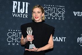 31st Annual Critics Choice Awards - Pressroom