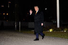 Donald Trump Returns to White House