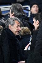 Nicolas Sarkozy At PSG vs PFC - Paris
