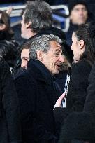 Nicolas Sarkozy At PSG vs PFC - Paris