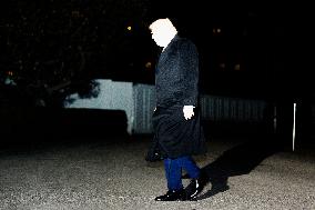 Donald Trump Returns to White House