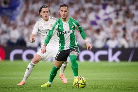 Real Madrid CF v Real Betis Balompie La Liga - Madrid
