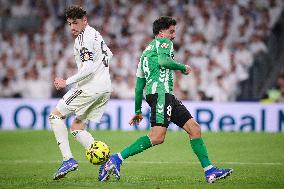 Real Madrid CF v Real Betis Balompie La Liga - Madrid