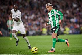 Real Madrid CF v Real Betis Balompie La Liga - Madrid