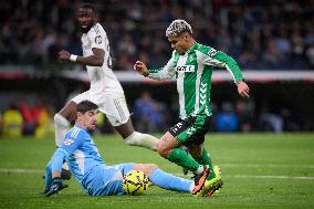 Real Madrid CF v Real Betis Balompie La Liga - Madrid
