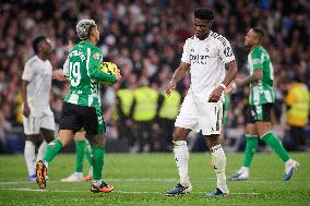 Real Madrid CF v Real Betis Balompie La Liga - Madrid