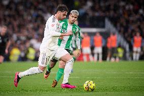 Real Madrid CF v Real Betis Balompie La Liga - Madrid