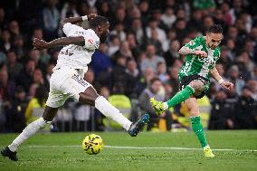 Real Madrid CF v Real Betis Balompie La Liga - Madrid