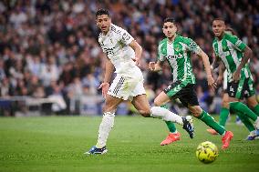 Real Madrid CF v Real Betis Balompie La Liga - Madrid