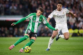 Real Madrid CF v Real Betis Balompie La Liga - Madrid