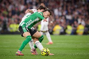 Real Madrid CF v Real Betis Balompie La Liga - Madrid