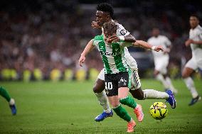 Real Madrid CF v Real Betis Balompie La Liga - Madrid