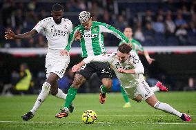 Real Madrid CF v Real Betis Balompie La Liga - Madrid