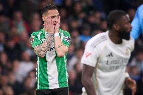 Real Madrid CF v Real Betis Balompie La Liga - Madrid