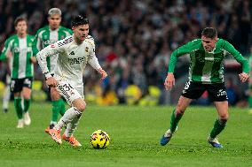 Real Madrid CF v Real Betis Balompie La Liga - Madrid