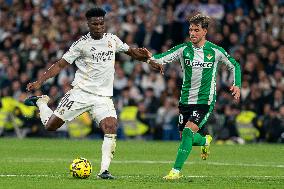 Real Madrid CF v Real Betis Balompie La Liga - Madrid