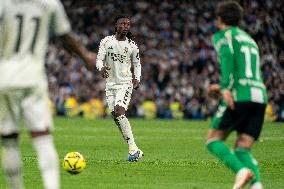 Real Madrid CF v Real Betis Balompie La Liga - Madrid