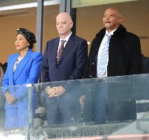 Gianni Infantino at CAF - Cameroon v South Africa